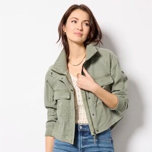 Evereve Camp Jacket Women's Green medium